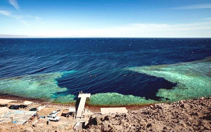 Dahab Blue Hole Snorkeling & Canyon Trip with Camel Ride