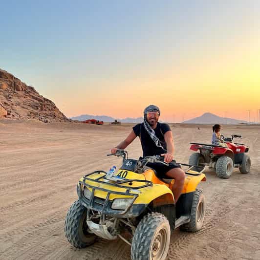 Sharm El Sheikh Mega Adventure with desert safari, Red Sea water sports, and BBQ lunch