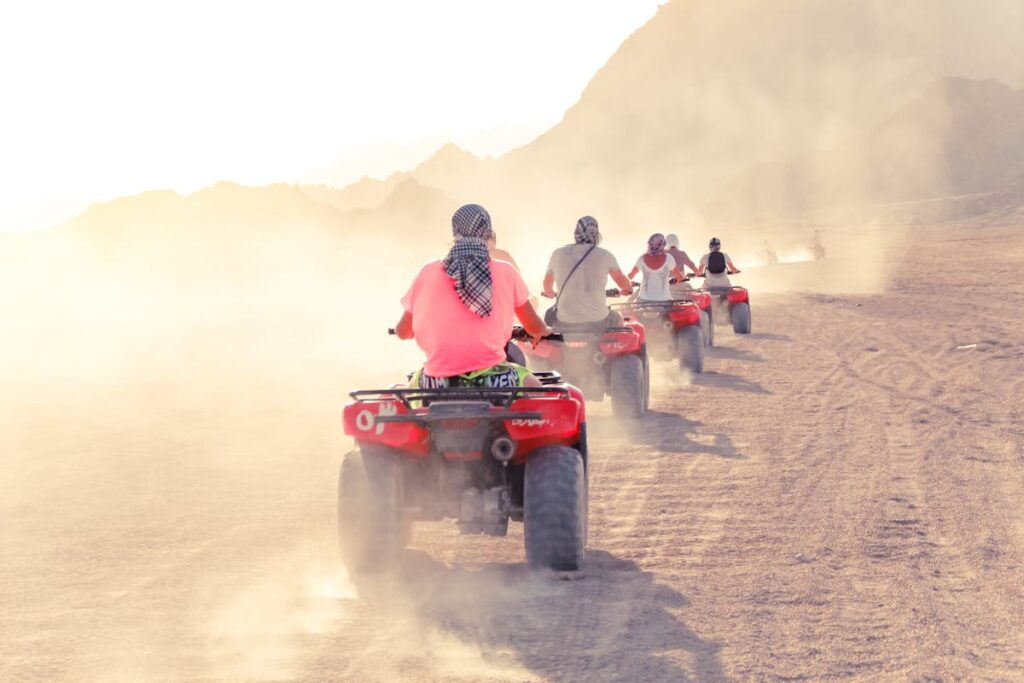Quad Biking Adventure – Desert Safari with Bedouin Dinner