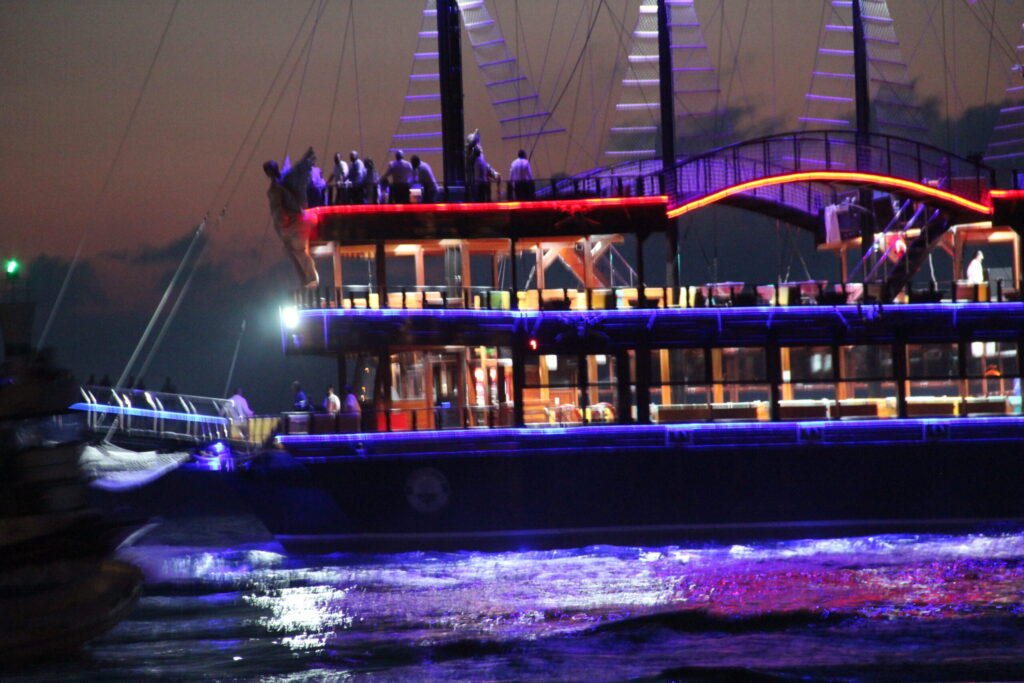 Romantic Dinner on a Yacht